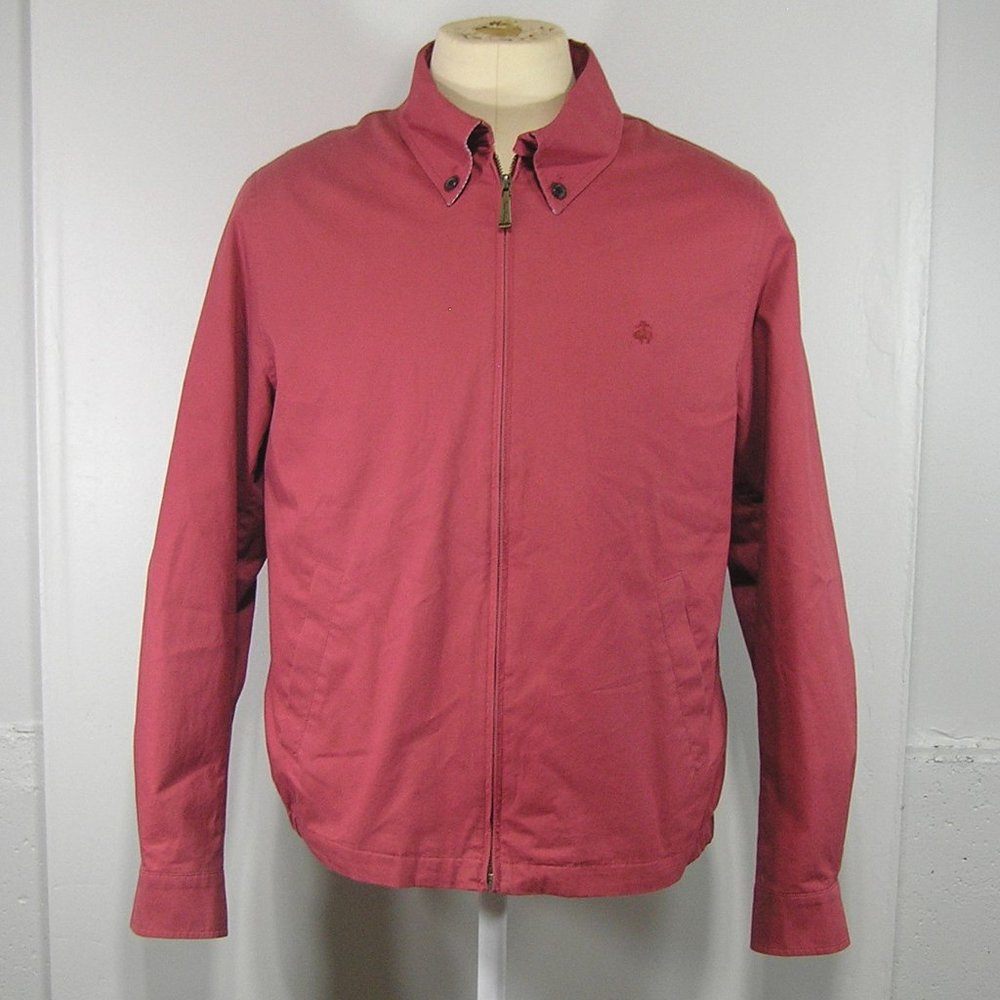 Brooks Brothers Red Bomber Jacket
